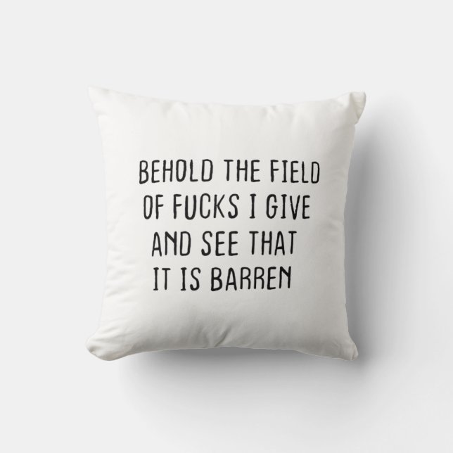 Behold Fält i F.cks i ge och se att det är Kudde (Framsida)