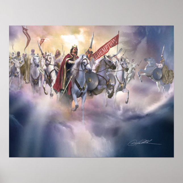 Behold he Comes, av Danny Hahlbohm Poster (Framsidan)