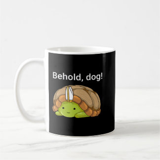 Behold Hund Funny Turtle hade en Priest Hat Kaffemugg