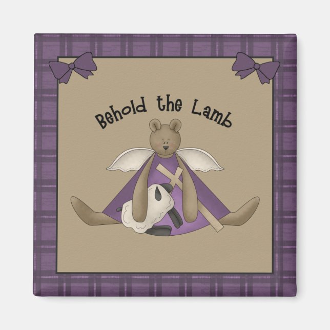 Behold the Lamb Magnet (Framsidan)
