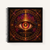 Beholder Square Anteckningsbok