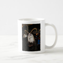 Behornad japansk djävulsmask kaffemugg