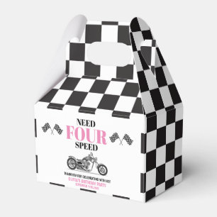Behov av fyra snabba Rosor vid hög bike fjärde föd Presentaskar