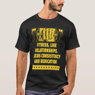 Behov av konsekventa och dedikerade arbetsmetoder t shirt