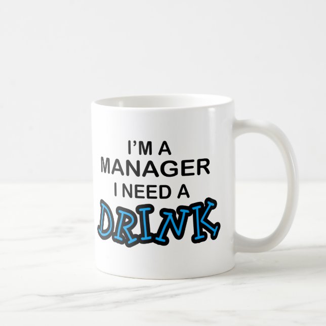 Behöv en drink - chef kaffemugg (Höger)