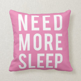 behöv mer sömn kudde