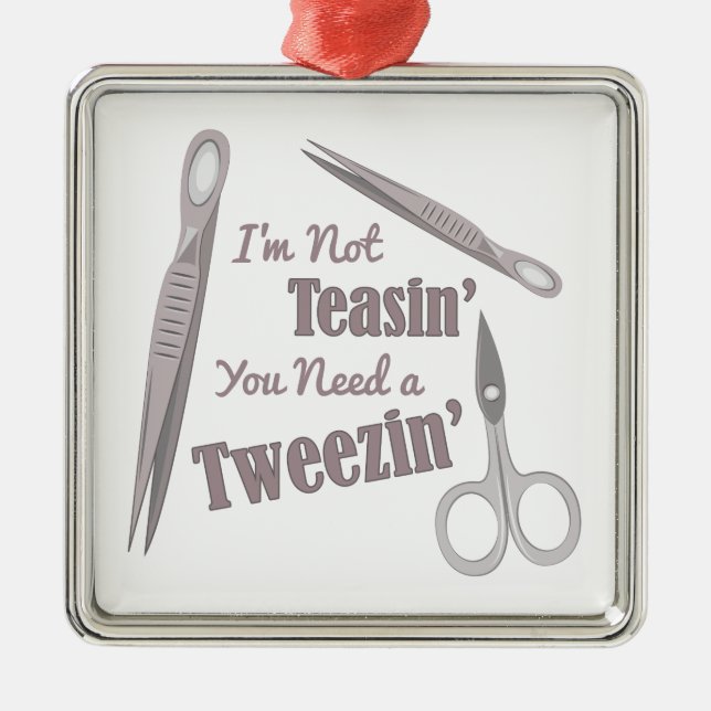 Behov Tweezin Julgransprydnad Metall (Framsidan)