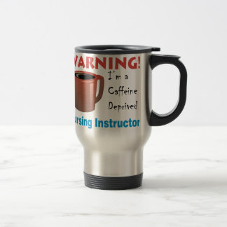 Behöva sjukvårdinstruktör för koffein resemugg