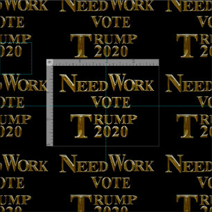 BEHÖVER ARBETSOMRÖSTNINGSTRUMP TYG
