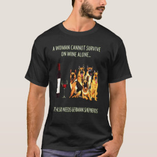 Behöver även tysk shepherd t shirt