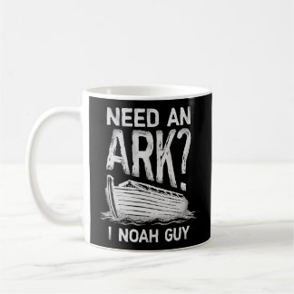 Behöver en Ark I Noah Guy Christian Pun Humor Kaffemugg