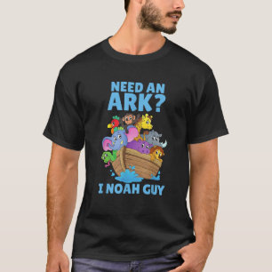 Behöver en Ark I Noah Guy Funny Kids Christian Hum T Shirt