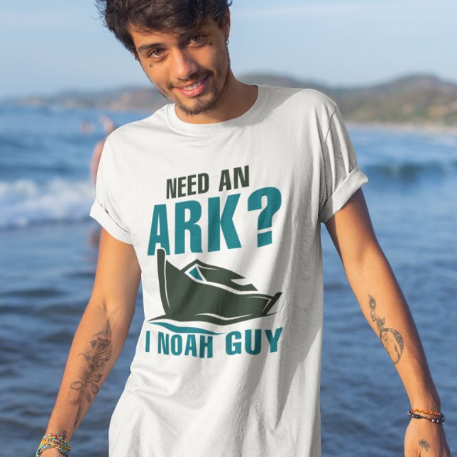 Behöver en Ark I Noah Guy T Shirt (need an ark? I noah guy t-shirt)