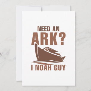 Behöver en Ark I Noah Guy Tack Kort