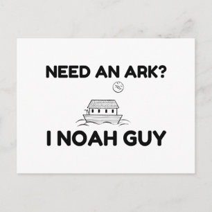Behöver en Ark I Noah Guy Vykort