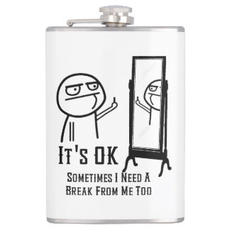 Behöver en Break Spegel-kolv Fickplunta