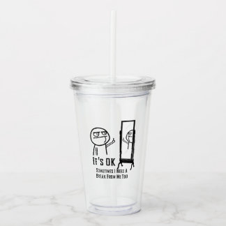 Behöver en paus take away mugg