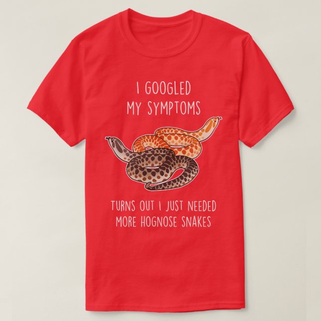 Behöver Hognos Snakes T Shirt (Design framsida)