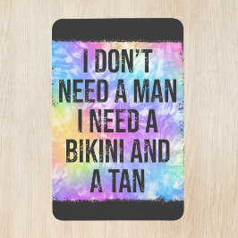 Behöver inte en man, behöver Bikini och en kryssni Magnet