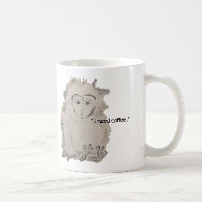 "Behöver jag muggen för den kaffe" MODmeeten Kaffemugg (Höger)