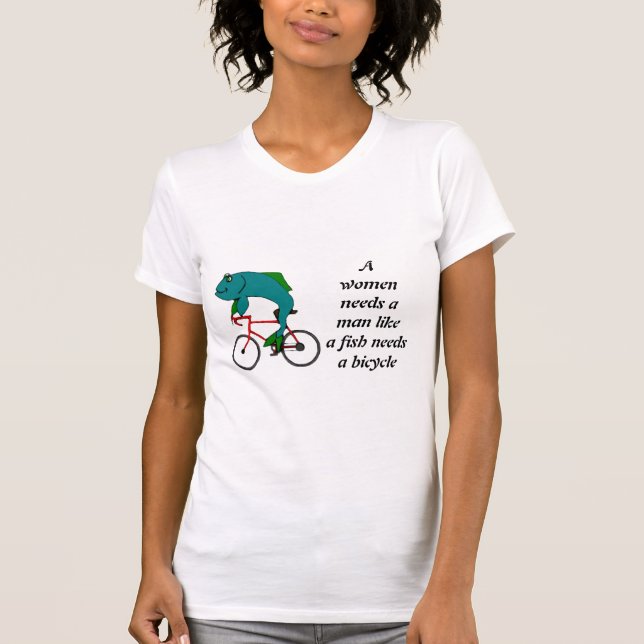 Behöver kvinnor en man… t shirt (Framsida)