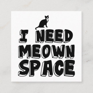 Behöver Meown Space Cat