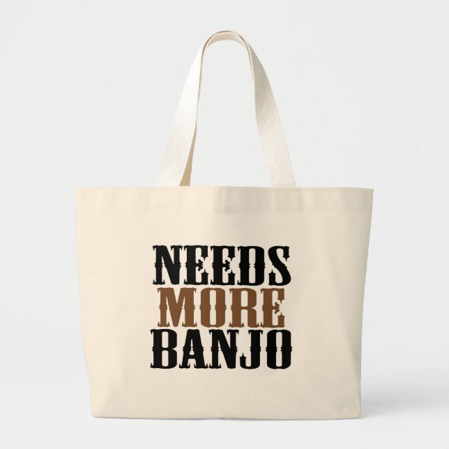 Behöver mer Banjo Jumbo Tygkasse (Framsidan)