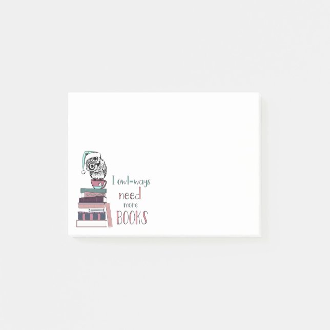 Behöver mer bokar för att skicka anteckningar post-it block (Framsida)