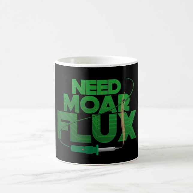 BEHÖVER MER FLUXLÖSNING KAFFEMUGG (Center)