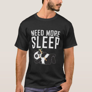 Behöver mer sparpandabjörnslazy t shirt