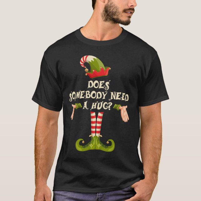 Behöver någon en stor julmatchning? t shirt (Framsida)