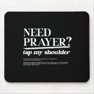 Behöver Prayer Tap My Shoulder Christian Manar Wom Musmatta
