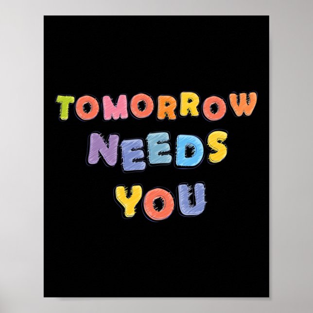 Behöver stöd för psykisk hälsomedvetenhet i månade poster (Framsidan)