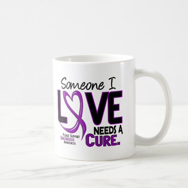 BEHÖVER T-tröja & gåvor för en SARCOIDOSIS för BOT Kaffemugg (Höger)