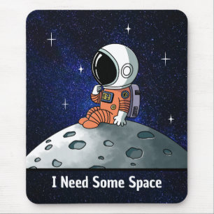 Behöver Utrymme, Astronaut, Rymdman, Anpassad Musmatta