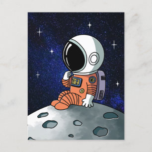 Behöver Utrymme, Astronaut, Rymdman Vykort