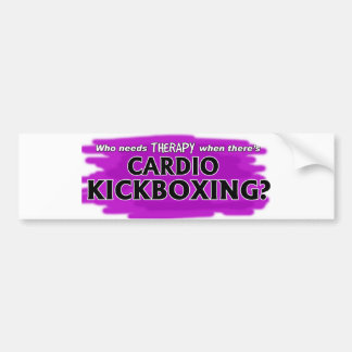 Behöver vem terapi, när det finns Cardio Bildekal