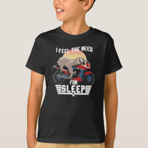 Behovet av viloläge Funny Sloth T Shirt