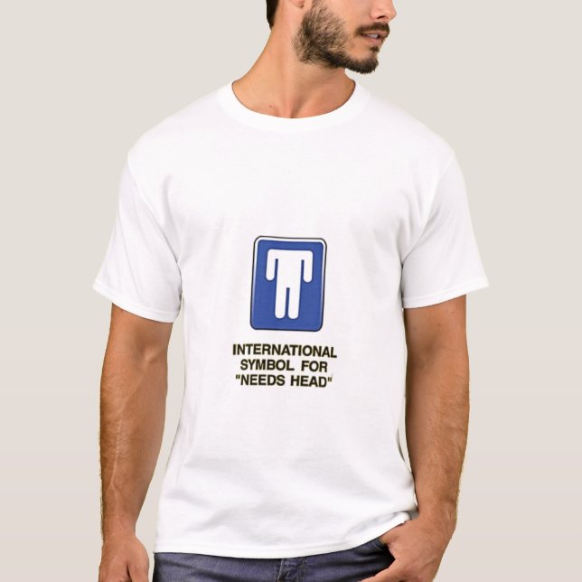 Behovshuvud T-shirt (Framsida)