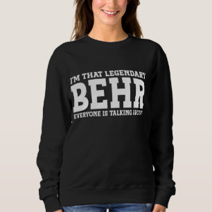 Behr Personal Namn First Namn Funny Behr T Shirt