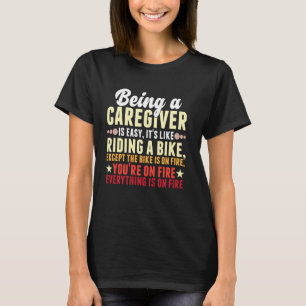 Bei en karriär är är enkel hälsoansvarig nu t shirt
