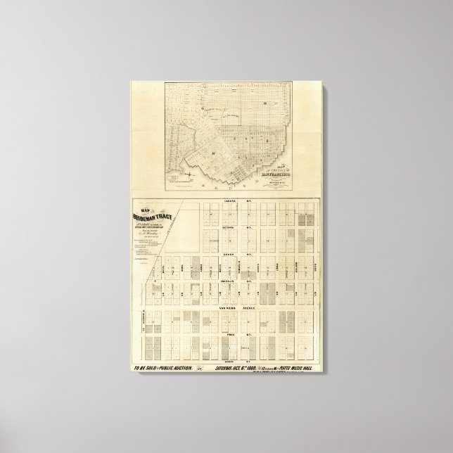 Beideman Tract, San Francisco Canvastryck (Framsida)