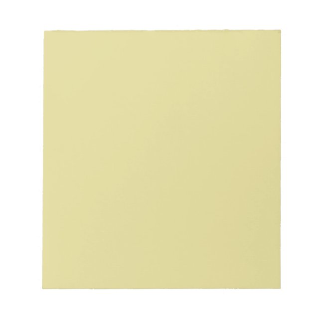 Beige 5,5-tums x 6-tums Anteckningsblock - 40 sido (Framsida)