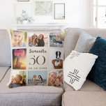 Beige, anpassad fotokollage-födelsedag kudde<br><div class="desc">En unik gåva till en 21:a födelsedag,  som firar hennes liv med en kollage av åtta egna foton,  bilder. Anpassa och lägg till hennes namn,  ålder och datum. En beige,  bakgrund. Namn är skrivet med ett modernt handskript i stil.</div>