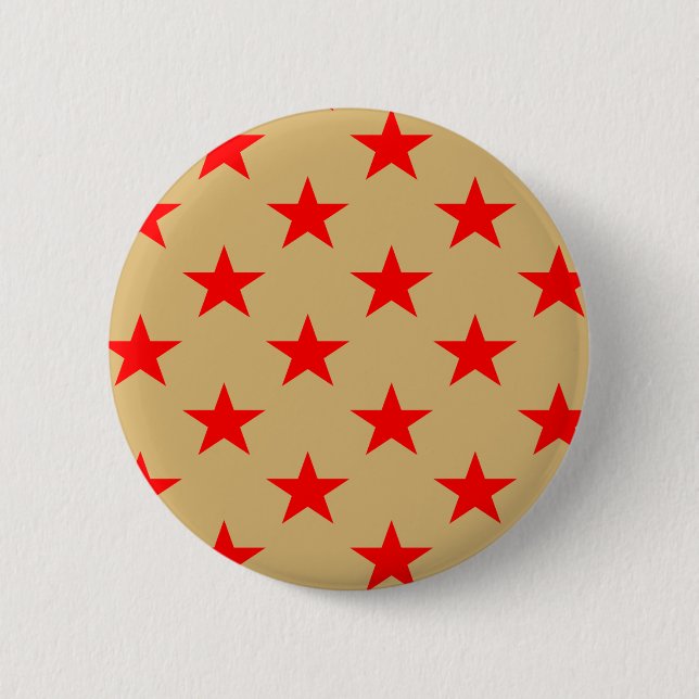 Beige Background och Red Stars Knapp (Framsida)