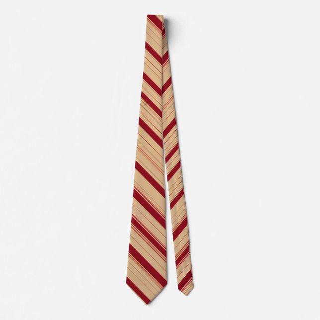 Beige Bliss med Crimson Accents Slips (Framsida)