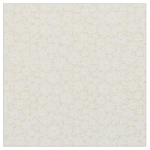 Beige Blommigt Tyg
