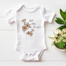 Beige blommor t shirt
