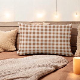 Beige Brown Buffalo Play Helgdag Lumbarkudde