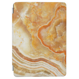 Beige & Brown Marble Stone iPad Air Skydd